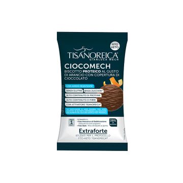 Ciocomech all'Arancia ricoperto di cioccolato - Tisanoreica