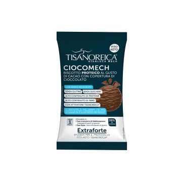 Ciocomech al Cacao ricoperti di cioccolato - Tisanoreica