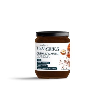 Crema spalmabile al gianduia Tisanoreica (300 gr)