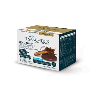 Cioco Mech Pera e Cacao ricoperto di Cioccolato Tisanoreica Professional (9 pz)