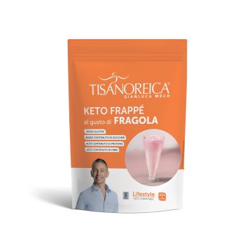 Keto Frappè al gusto di Fragola Tisanoreica Lifestyle (400g)