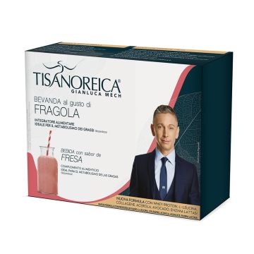 Tisanoreica Bevanda al gusto Fragola (4x28g)