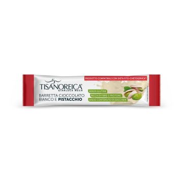 Tisanoreica Barretta Cioccolato Bianco e Pistacchio (1x35g)