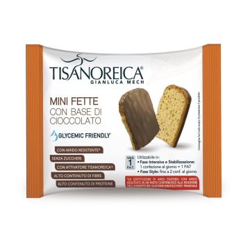 Tisanoreica Mini Fette Con Base di Cioccolato - Glycemic Friendly
