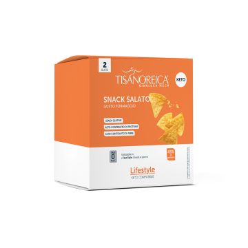 Snack salato gusto formaggio Tisanoreica Lifestyle (2x25g)